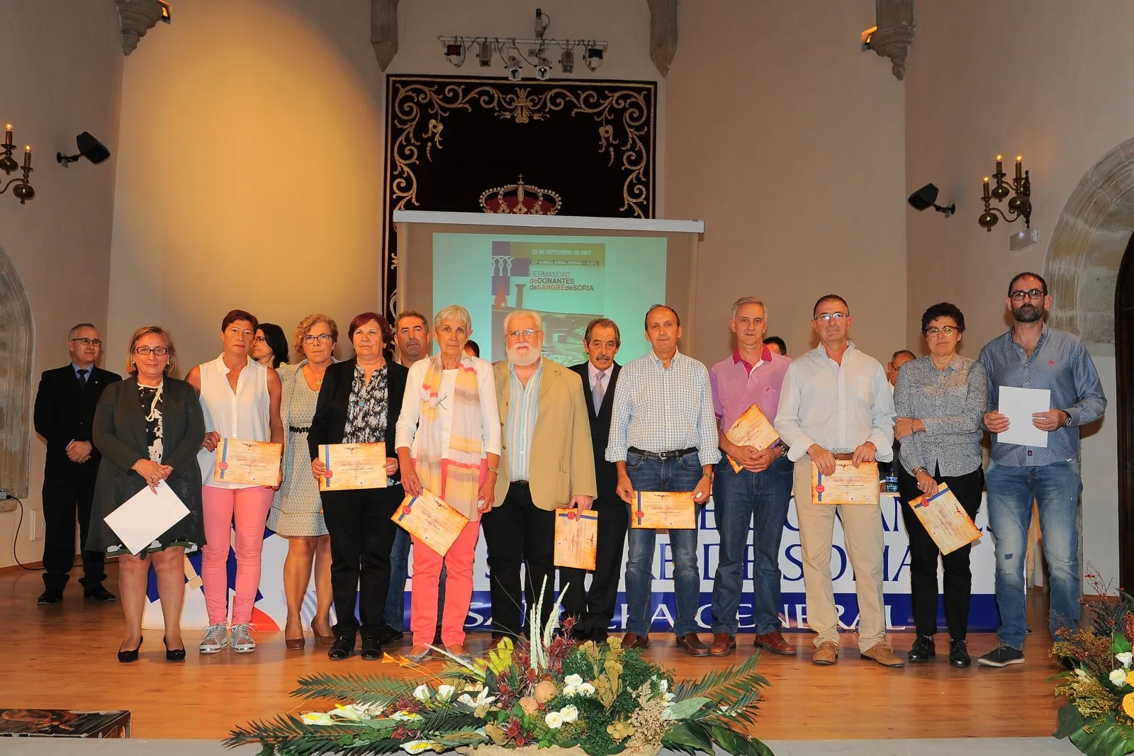 Donantes con diploma y medalla, Gran Donante de España Donantes con diploma y medalla, Gran Donante de España